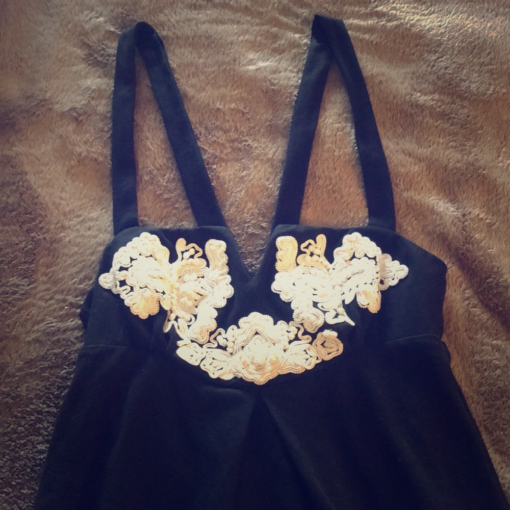 Navy Diane von Furstenberg Summer Dress